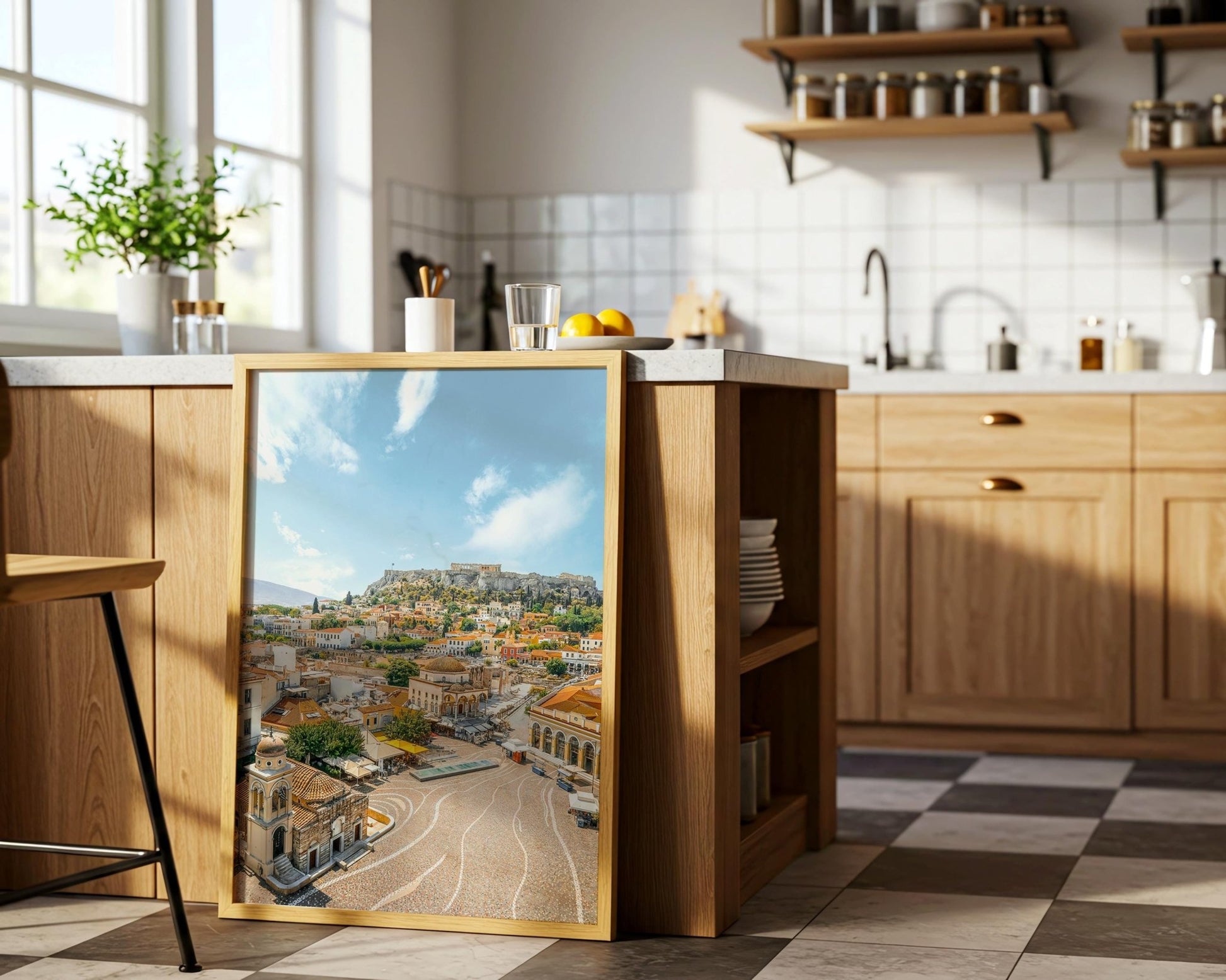 Athens Greece Wall Art – Acropolis Parthenon Print | Mediterranean Cityscape Decor - Hasan Akbas Fine Art