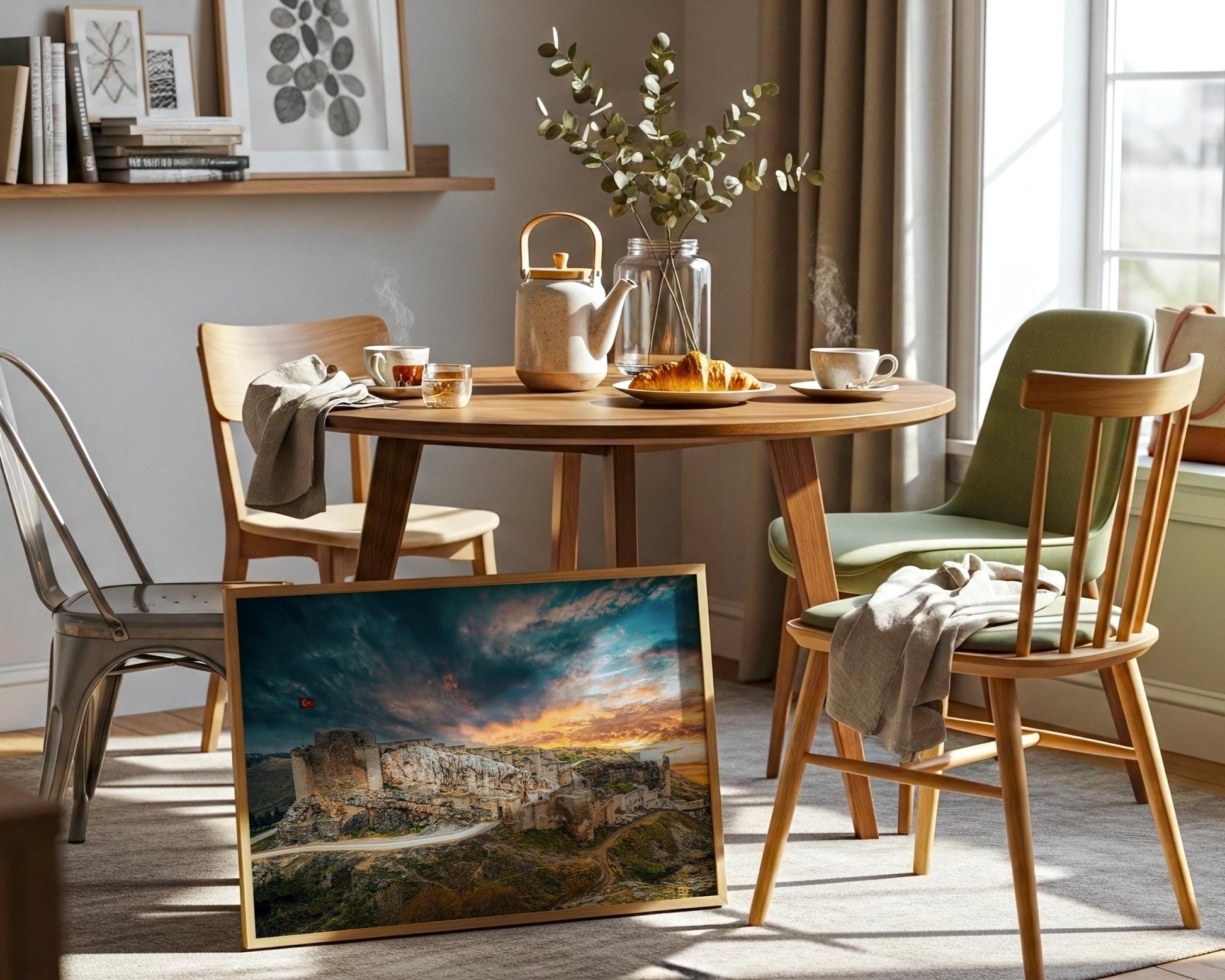 Harput Castle Wall Art | Historic Fortress Photo & Turkish Home Decor | Museum Quality Print - Hasan Akbas Fine Art