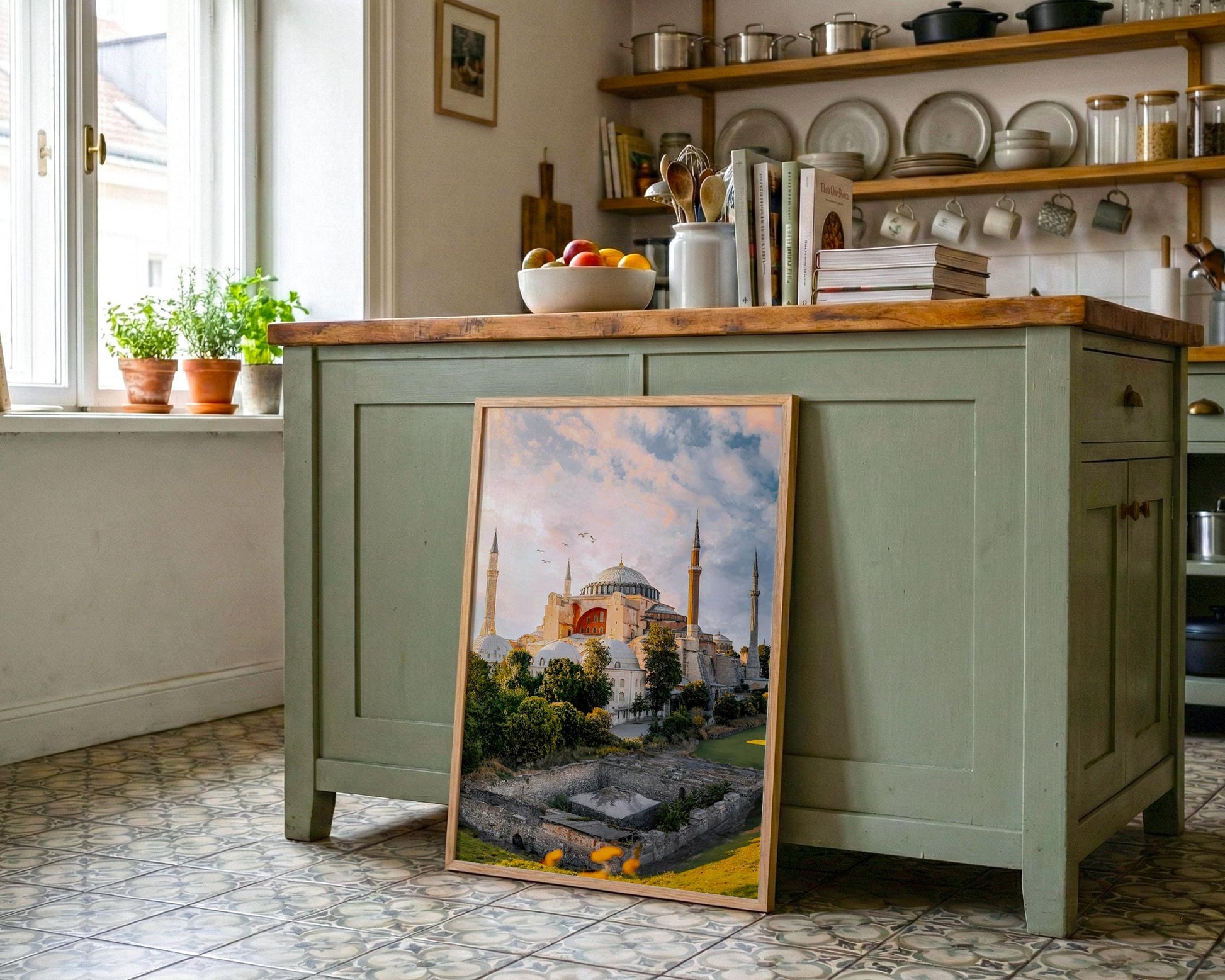 Hagia Sophia Wall Art – Istanbul Wall Decor | Museum Quality Giclee Fine Art Print - Hasan Akbas Fine Art