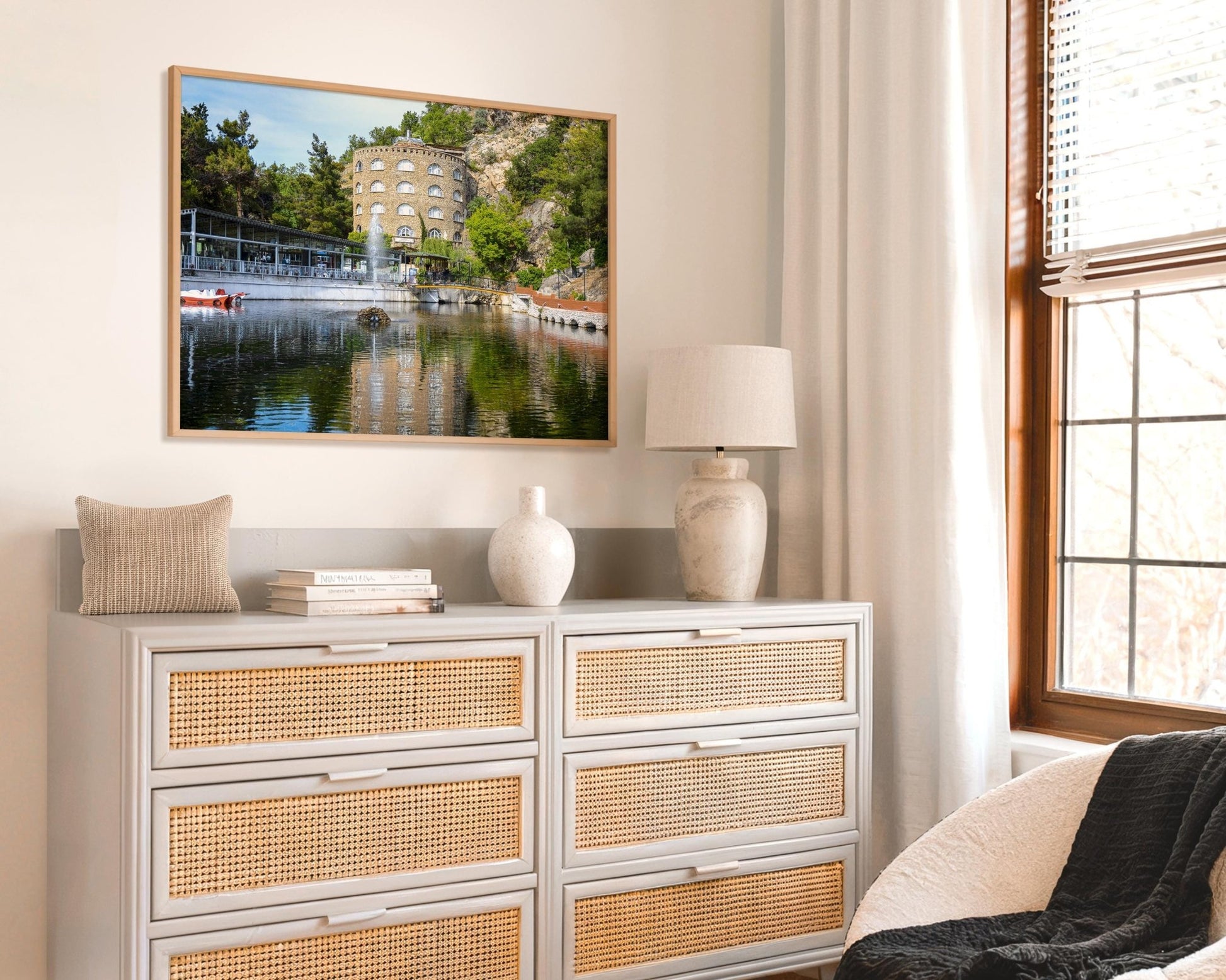 Dinar Sucikan Park Wall Art - Afyonkarahisar Landscape Print | Museum Quality Giclée - Hasan Akbas Fine Art