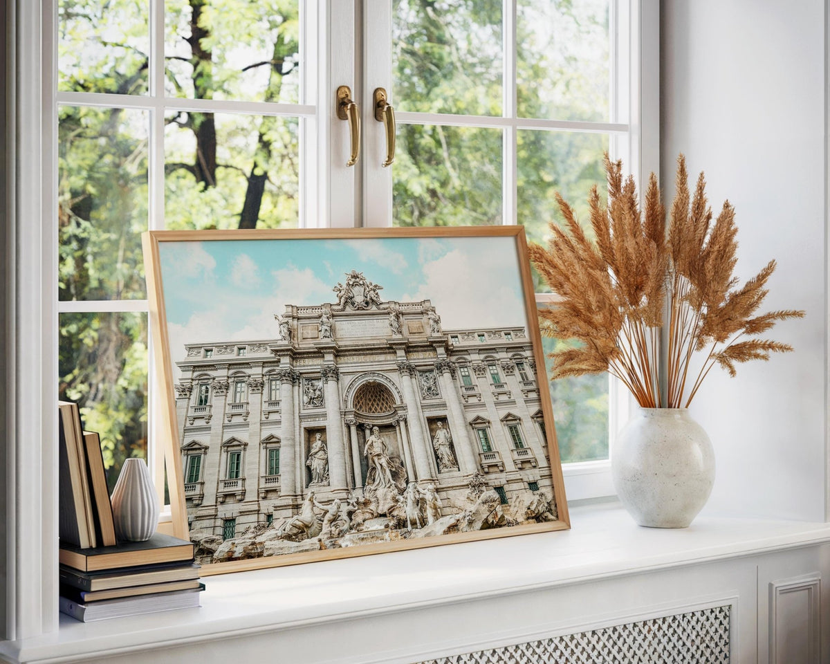 H Akbas Trevi Fountain Wall Art | Museum Quality Fine Art Print – Hasan Akbas ...