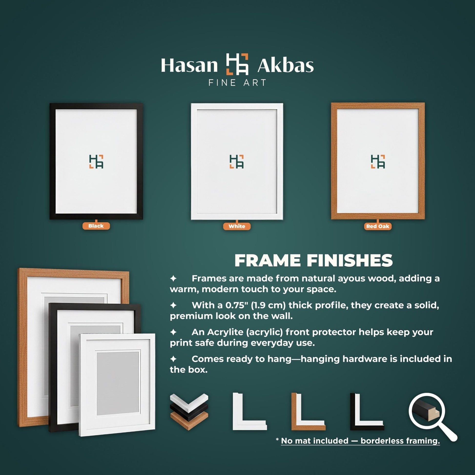 Istanbul Wall Art Set – Triptych Prints of Hagia Sophia, Maiden’s Tower & Ortakoy Mosque - Hasan Akbas Fine Art