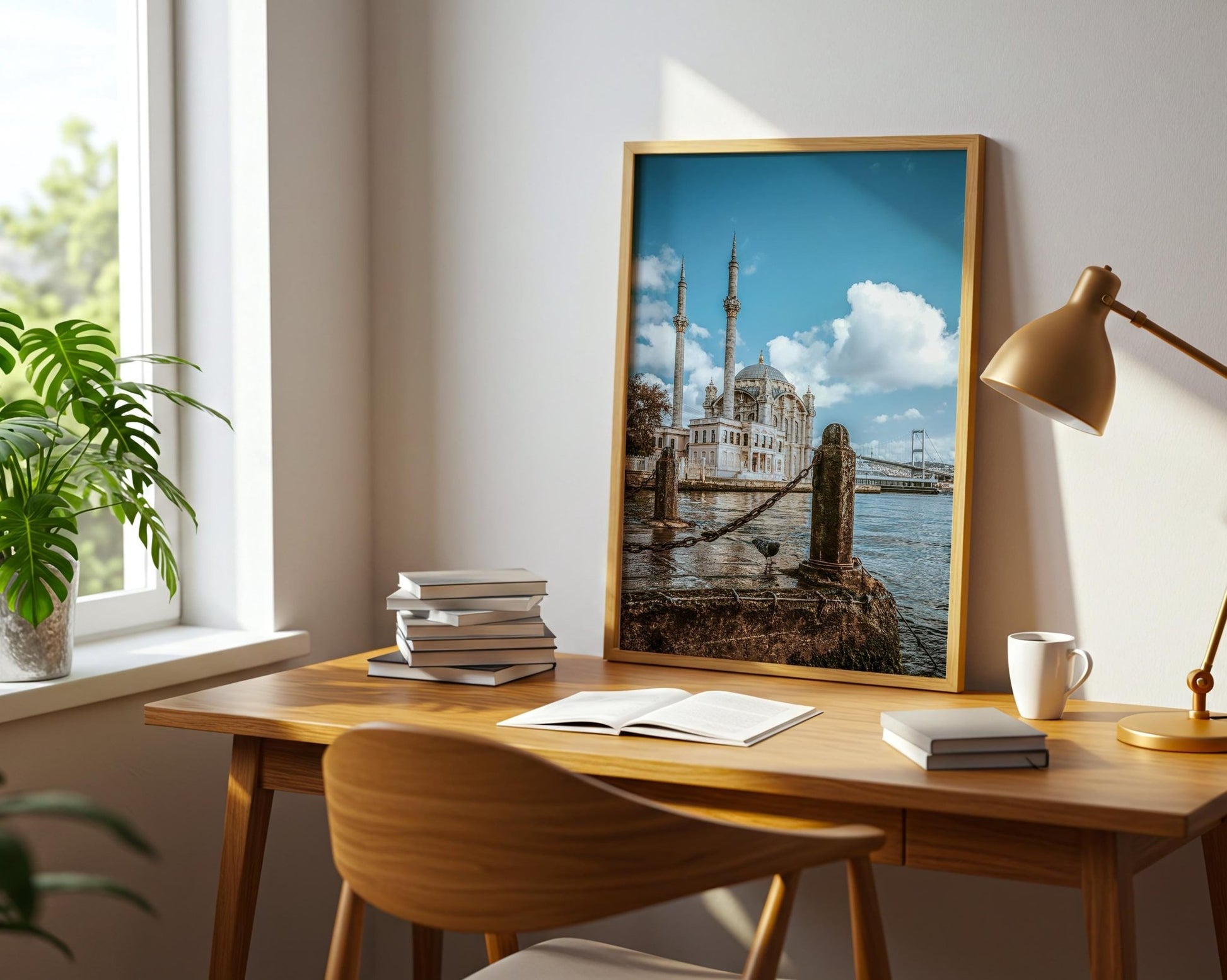 Istanbul Ortakoy Mosque Print – Bosphorus Bridge Photo | Turkish Cityscape Art - Hasan Akbas Fine Art