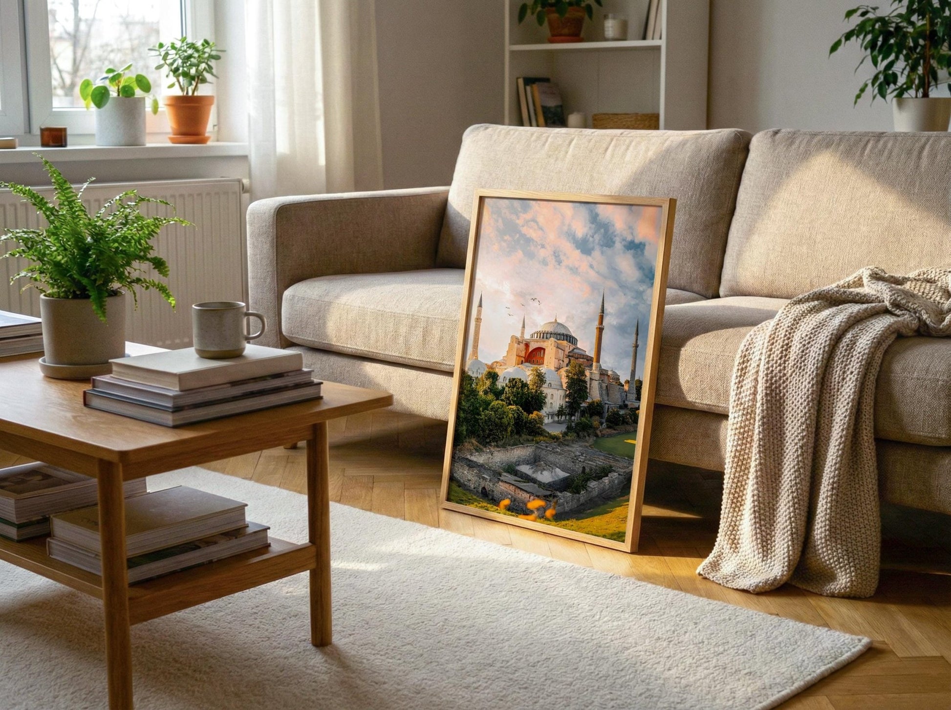 Hagia Sophia Wall Art – Istanbul Wall Decor | Museum Quality Giclee Fine Art Print - Hasan Akbas Fine Art