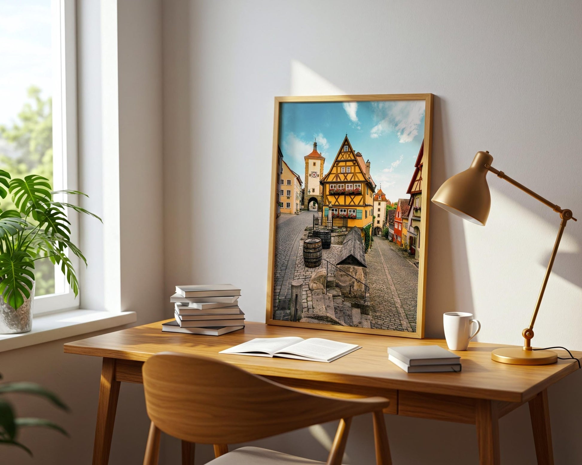 Rothenburg Plönlein Photo Print, Colorful Medieval Germany Wall Art - Hasan Akbas Fine Art