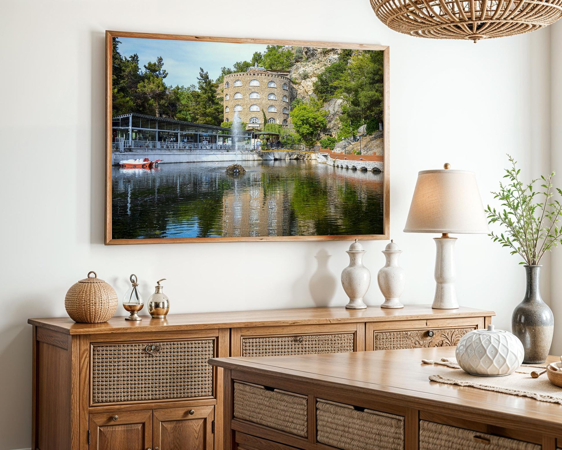 Dinar Sucikan Park Wall Art - Afyonkarahisar Landscape Print | Museum Quality Giclée - Hasan Akbas Fine Art