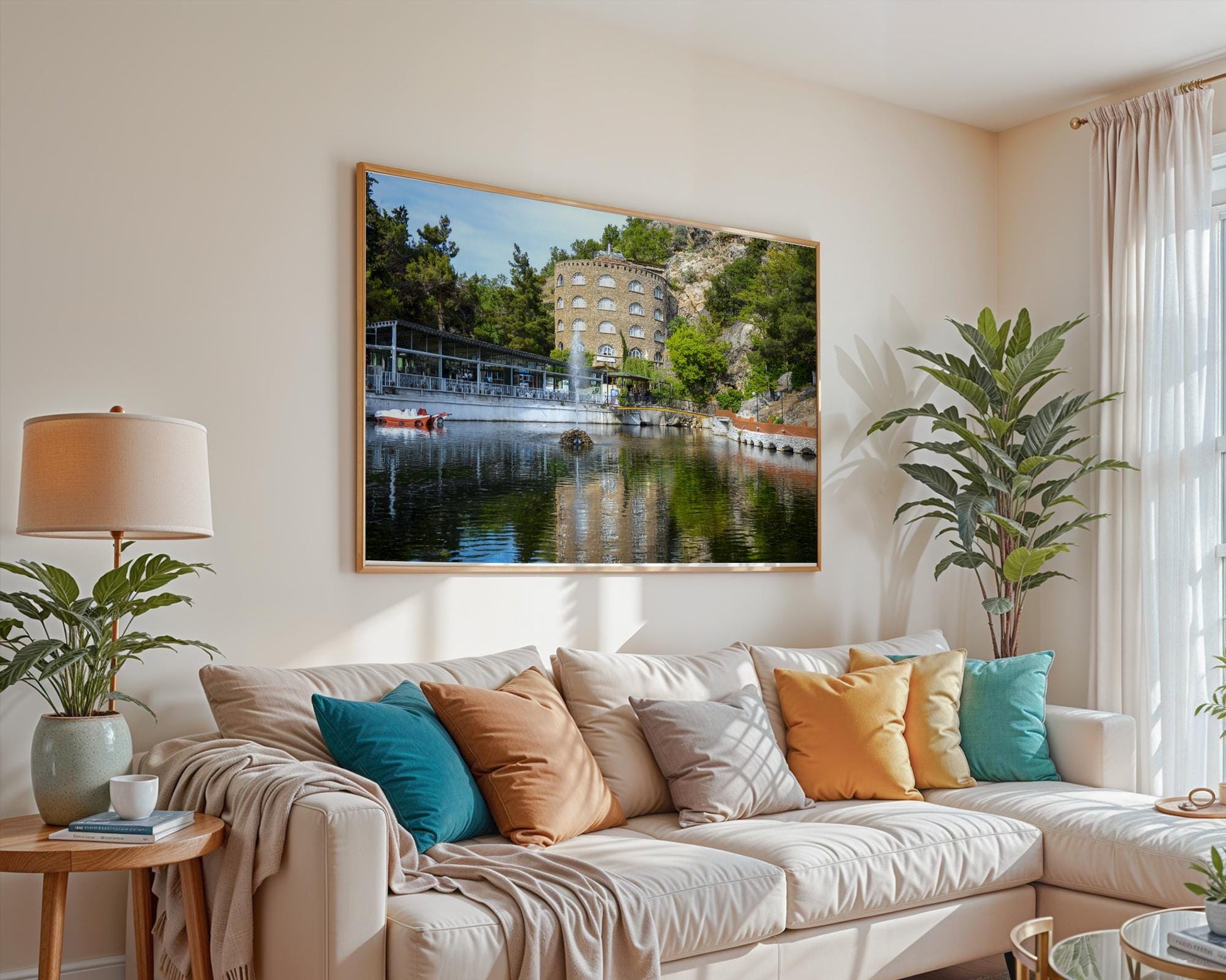 Dinar Sucikan Park Wall Art - Afyonkarahisar Landscape Print | Museum Quality Giclée - Hasan Akbas Fine Art