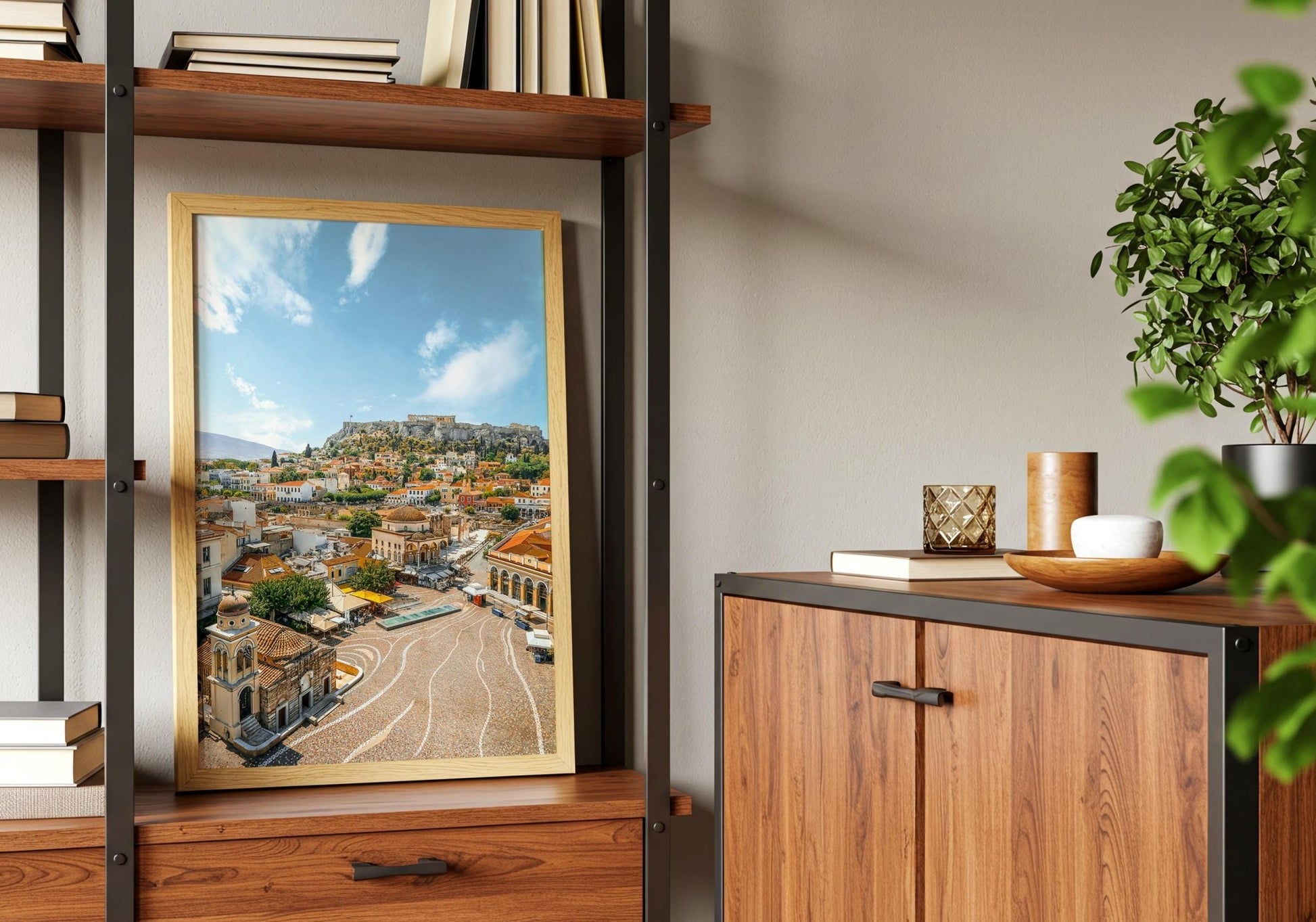 Athens Greece Wall Art – Acropolis Parthenon Print | Mediterranean Cityscape Decor - Hasan Akbas Fine Art