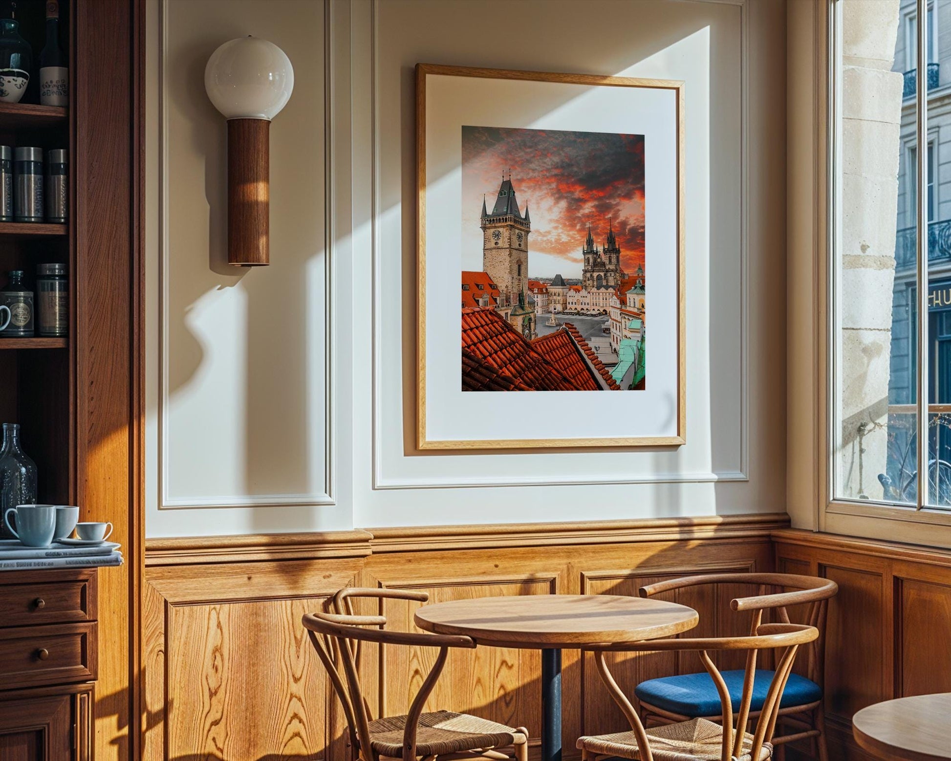 Prague Old Town Square Print – Fine Art Photography of Tyn Church Sunset Skyline - Hasan Akbas Fine Art