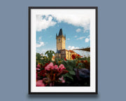 Prague Clock Print - Astronomical Clock Tower Fine Art, Old Town Hall Wall Decor - Hasan Akbas Fine Art