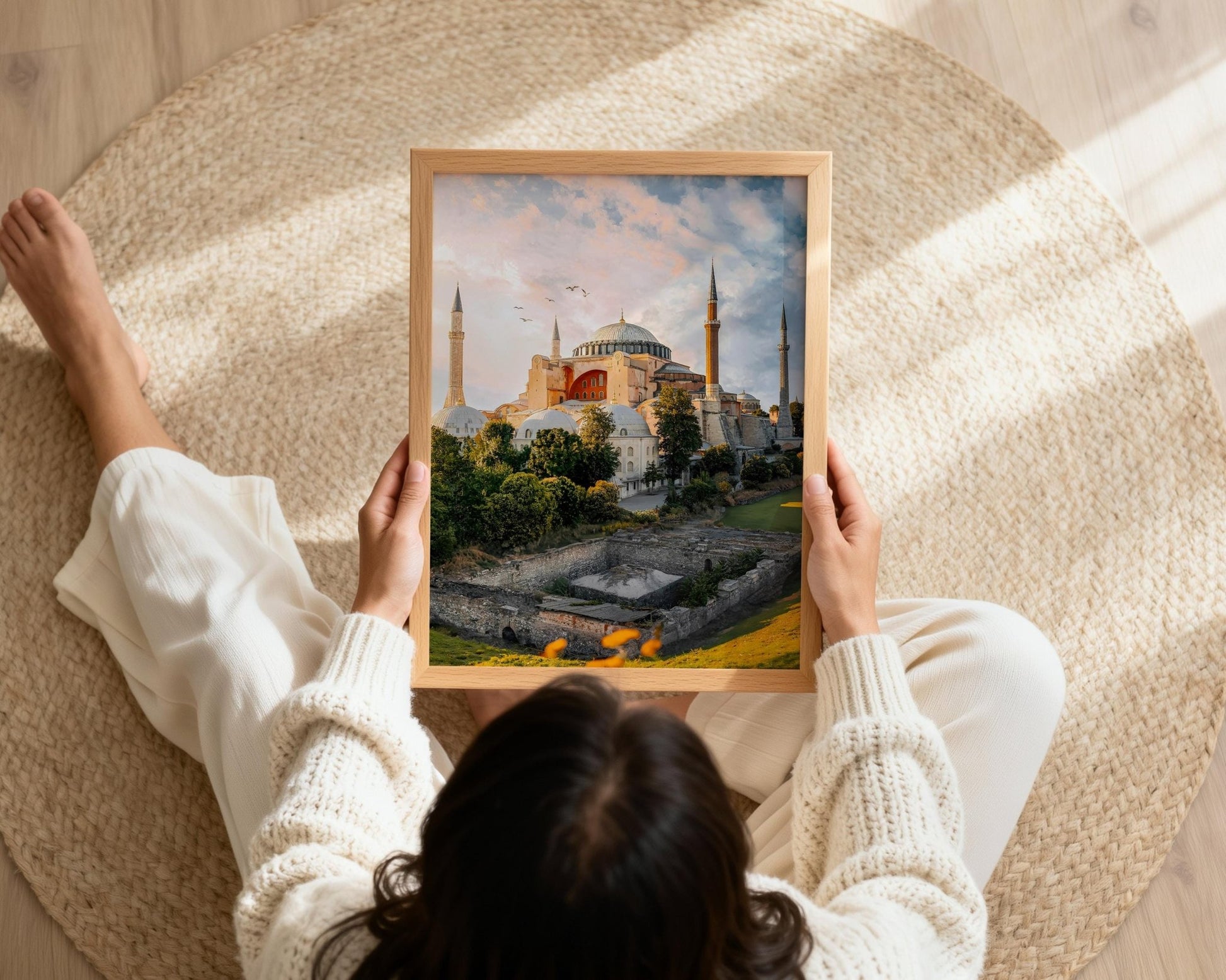Hagia Sophia Wall Art – Istanbul Wall Decor | Museum Quality Giclee Fine Art Print - Hasan Akbas Fine Art