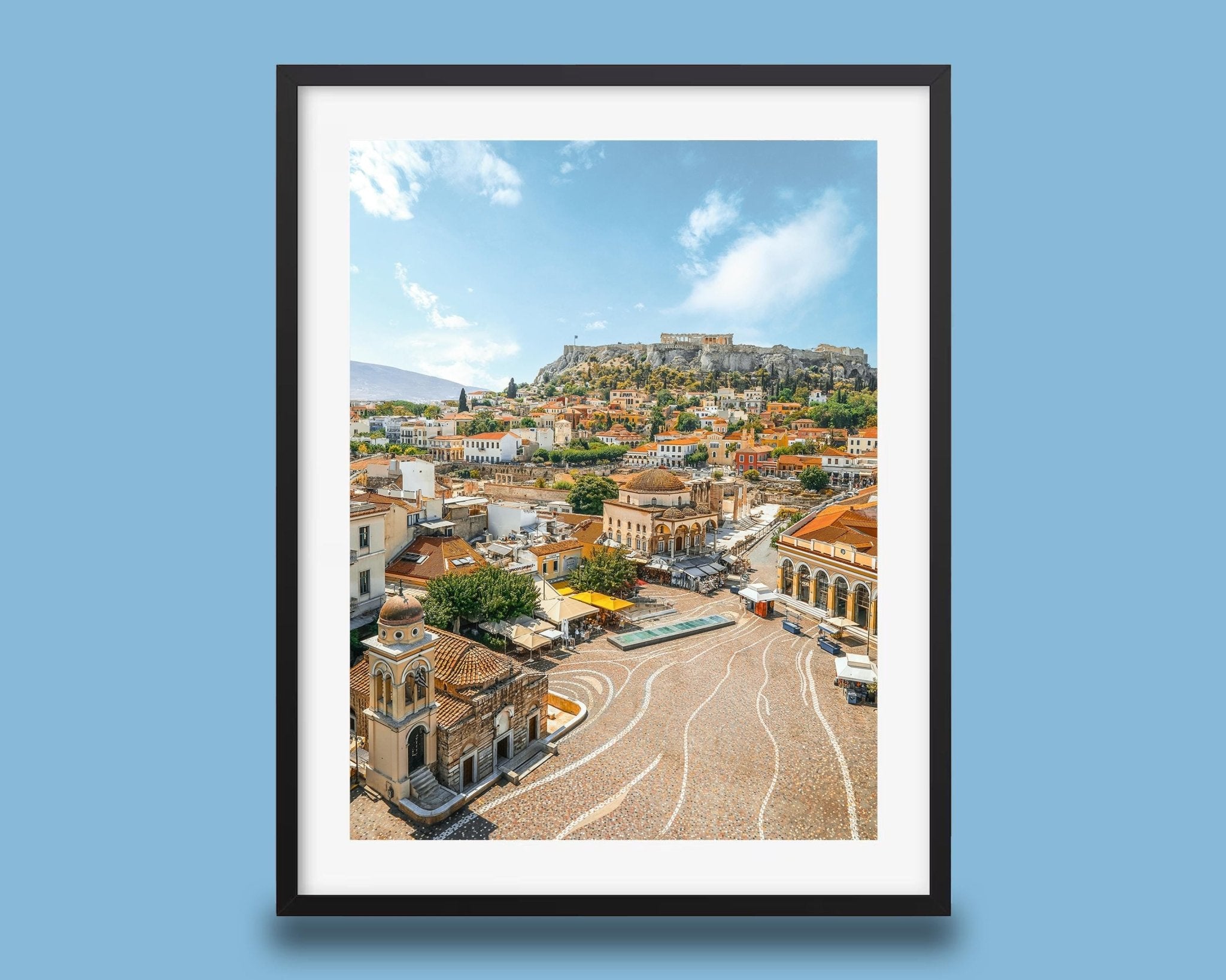 Athens Greece Wall Art – Acropolis Parthenon Print | Mediterranean Cityscape Decor - Hasan Akbas Fine Art