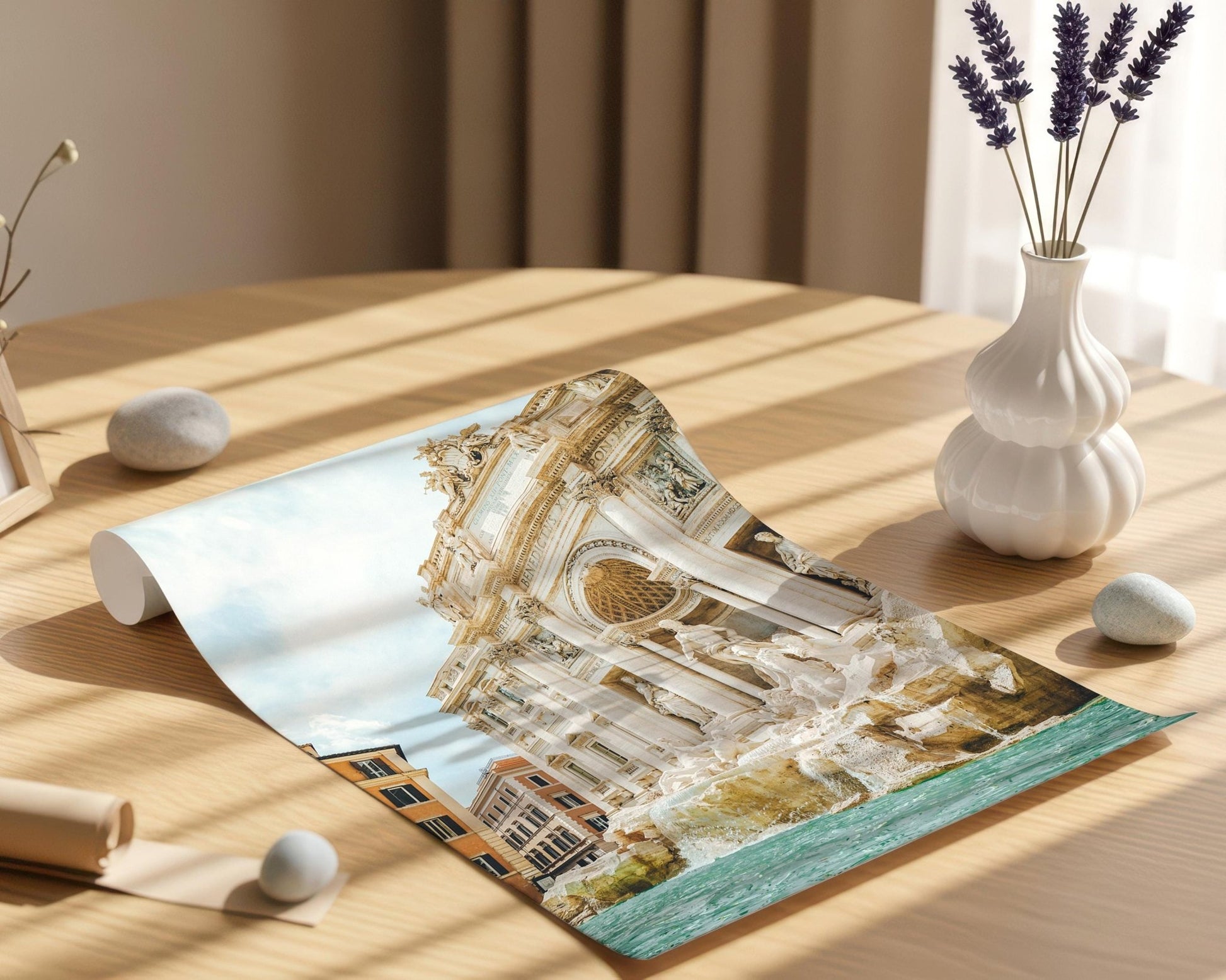 Set of 3 European City Wall Art, Paris France, Prague Czechia, Rome Italy Print - Hasan Akbas Fine Art