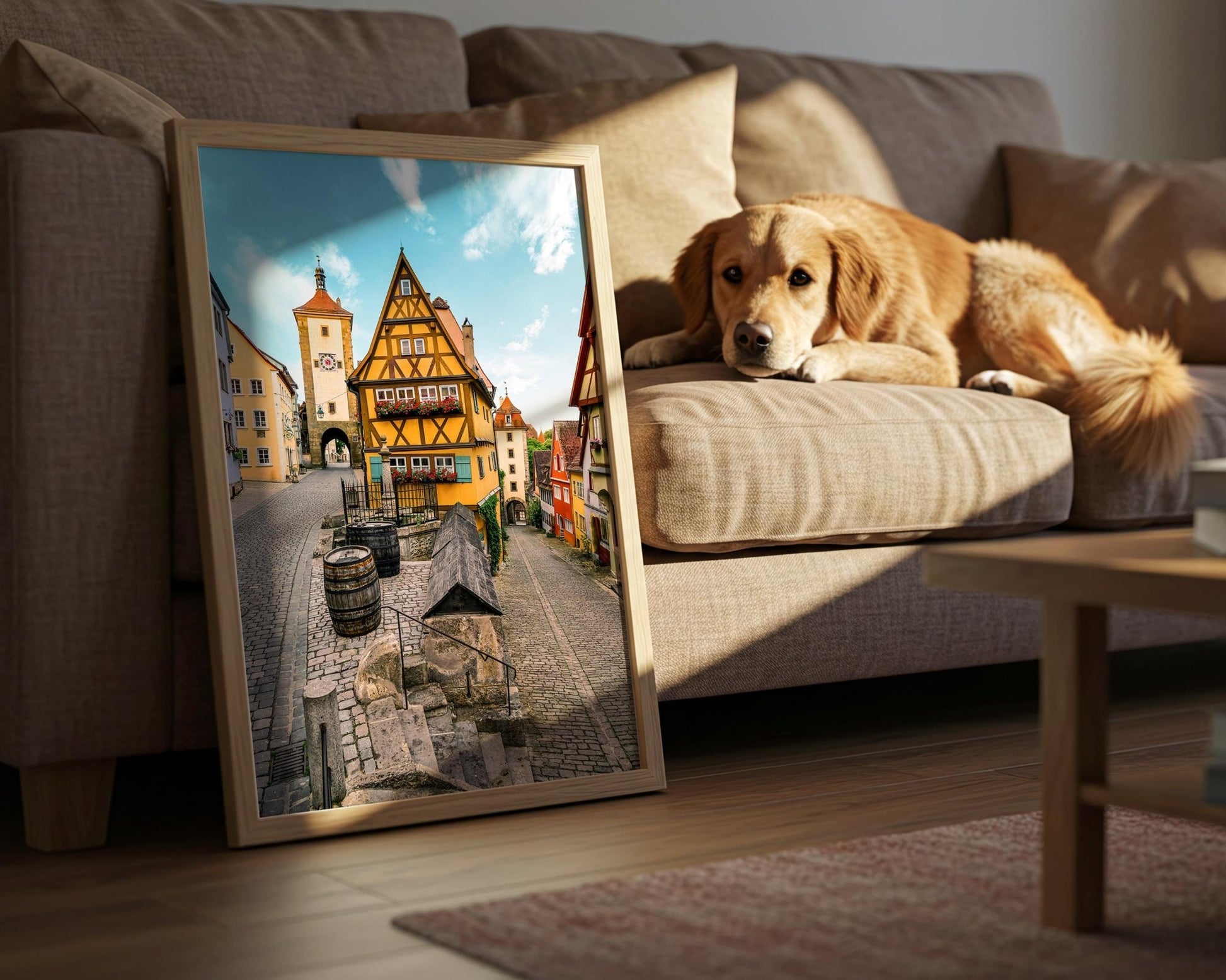 Rothenburg Plönlein Photo Print, Colorful Medieval Germany Wall Art - Hasan Akbas Fine Art