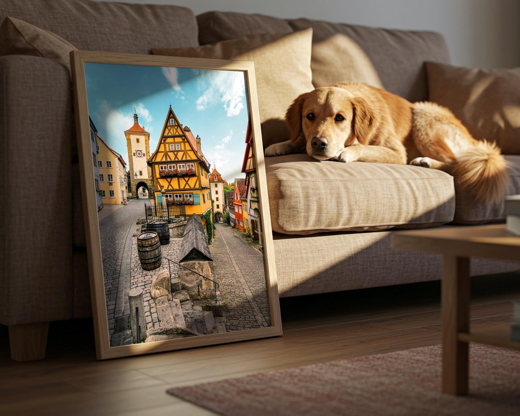 Rothenburg Plönlein Photo Print, Colorful Medieval Germany Wall Art - Hasan Akbas Fine Art