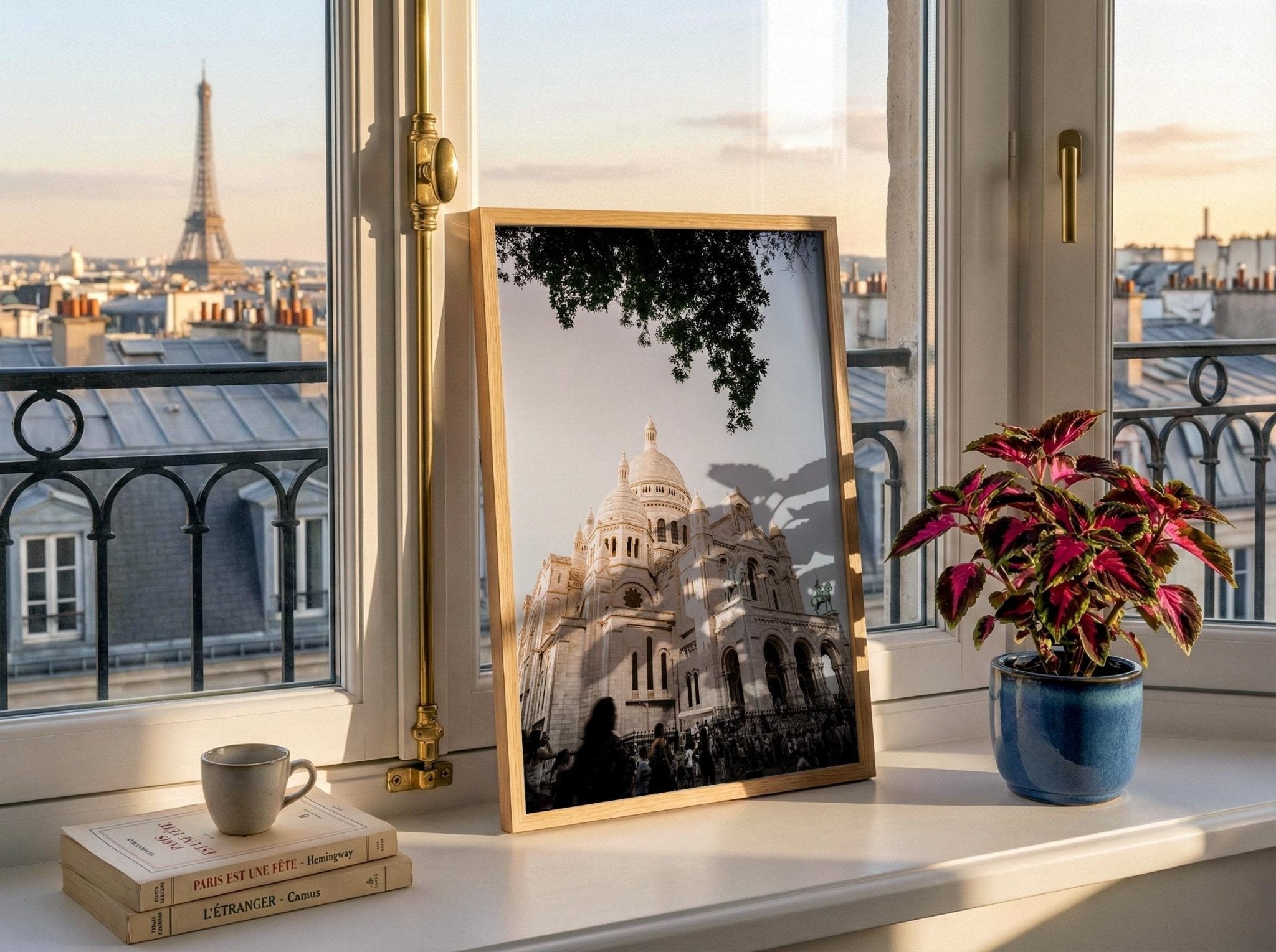 Sacre Coeur Print – Paris Wall Art | Montmartre Basilica Photo | French Architecture Decor - Hasan Akbas Fine Art