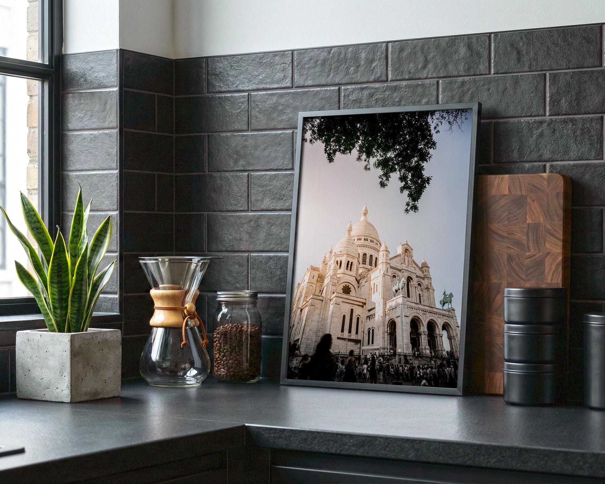 Sacre Coeur Print – Paris Wall Art | Montmartre Basilica Photo | French Architecture Decor - Hasan Akbas Fine Art