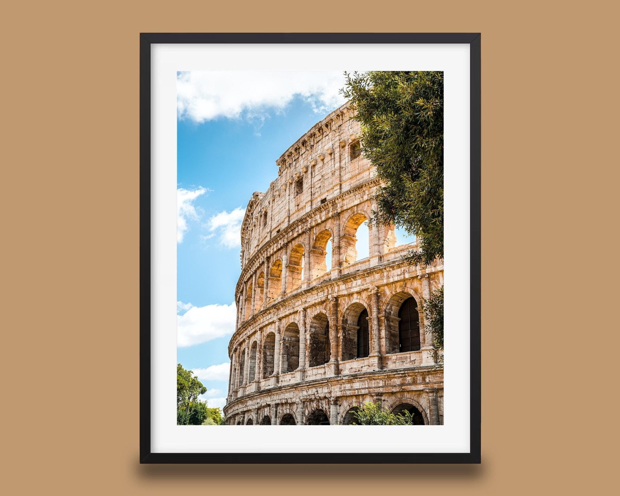 Rome Wall Art Print – Colosseum Photo, Italian Travel Art & Roman Architecture Decor - Hasan Akbas Fine Art