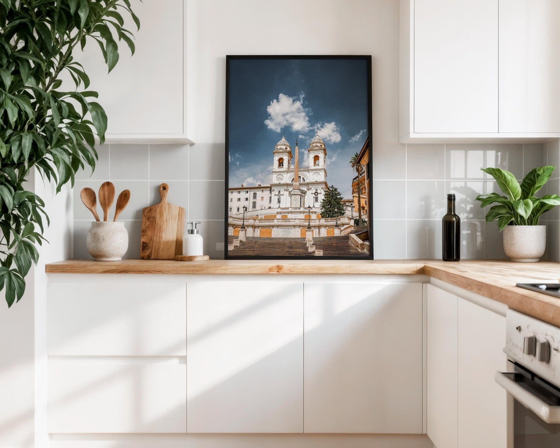 Spanish Steps Rome Print – Italy Travel Photo | Trinita Dei Monti Art Wall Decor - Hasan Akbas Fine Art