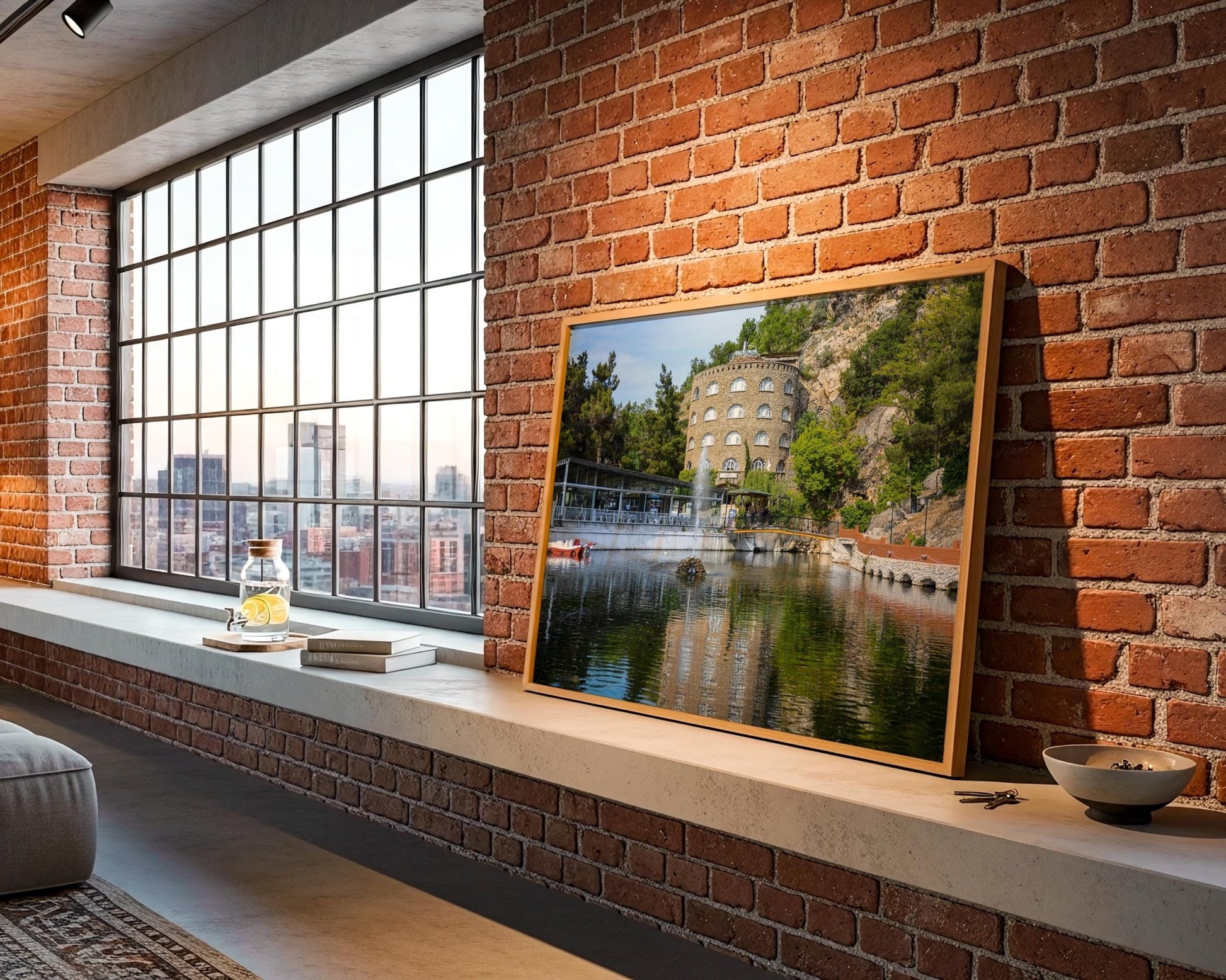 Dinar Sucikan Park Wall Art - Afyonkarahisar Landscape Print | Museum Quality Giclée - Hasan Akbas Fine Art