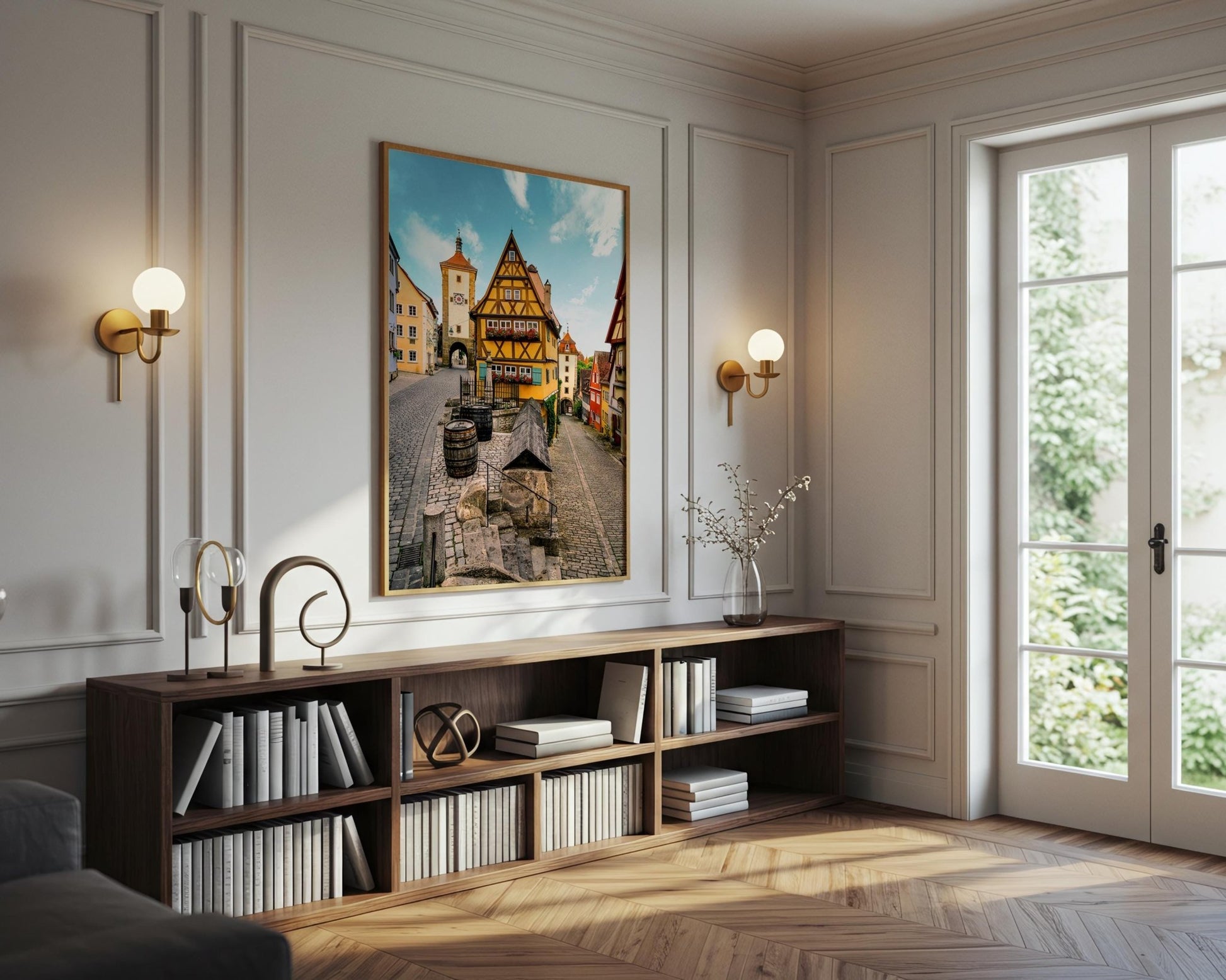 Rothenburg Plönlein Photo Print, Colorful Medieval Germany Wall Art - Hasan Akbas Fine Art