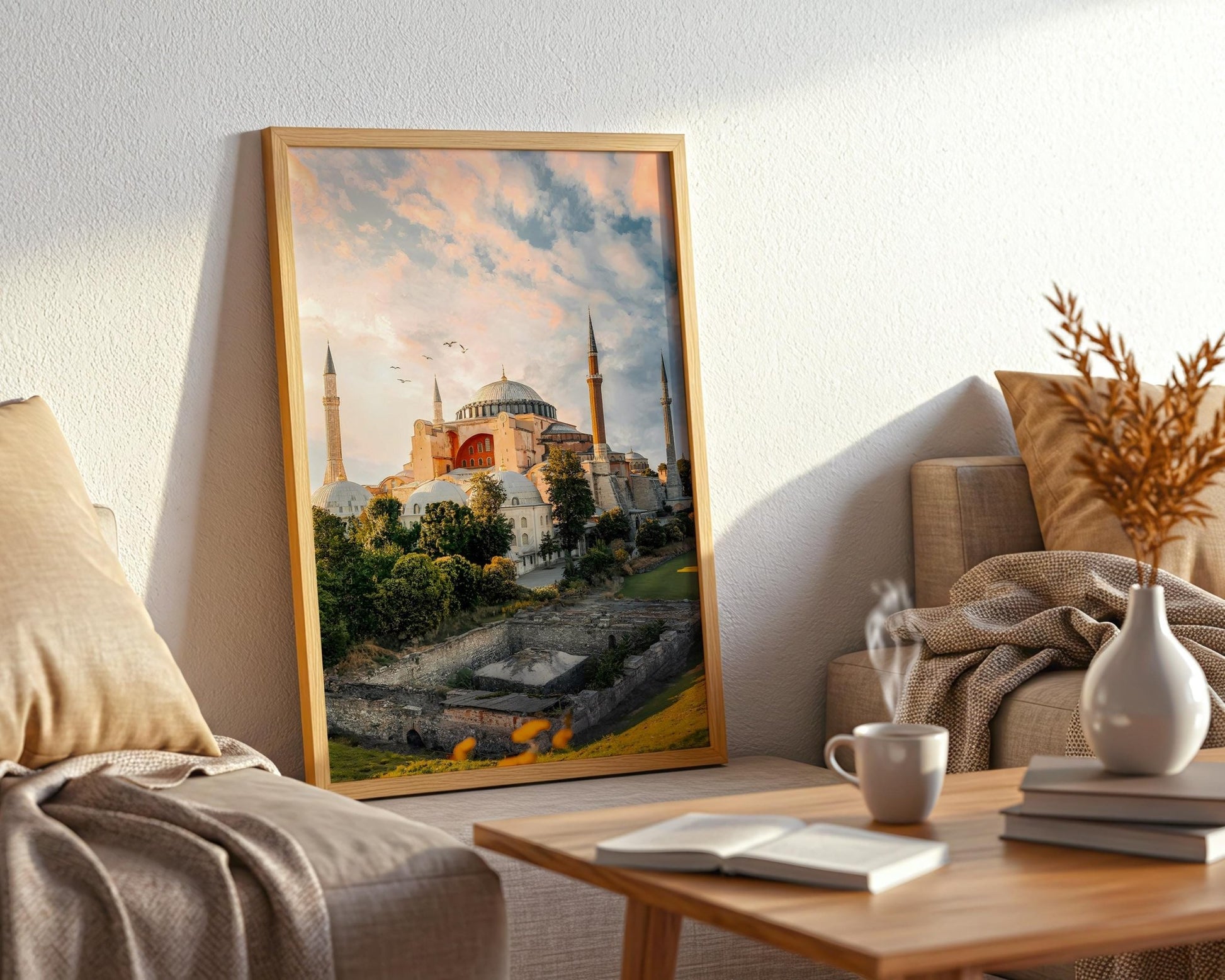 Hagia Sophia Wall Art – Istanbul Wall Decor | Museum Quality Giclee Fine Art Print - Hasan Akbas Fine Art