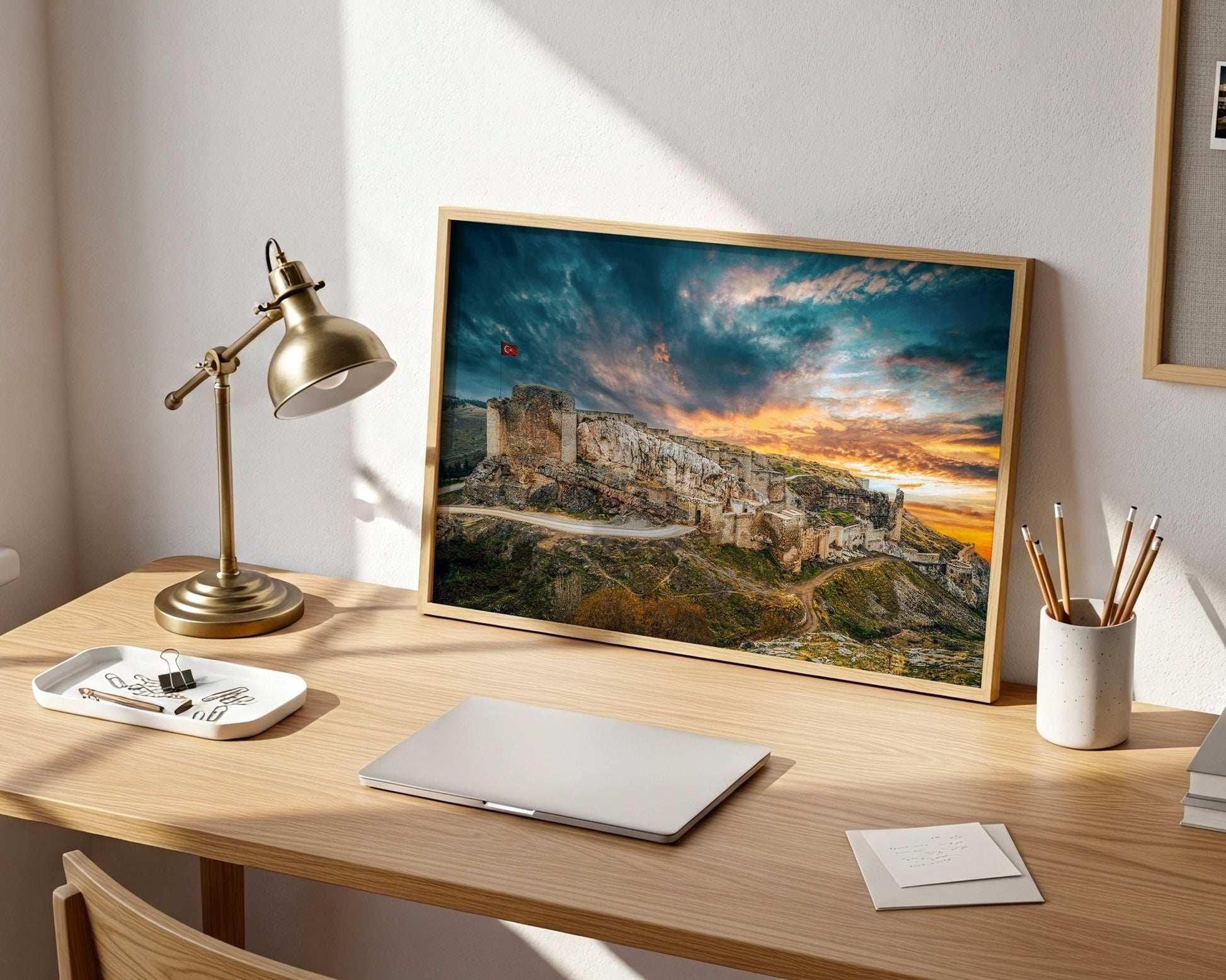 Harput Castle Wall Art | Historic Fortress Photo & Turkish Home Decor | Museum Quality Print - Hasan Akbas Fine Art