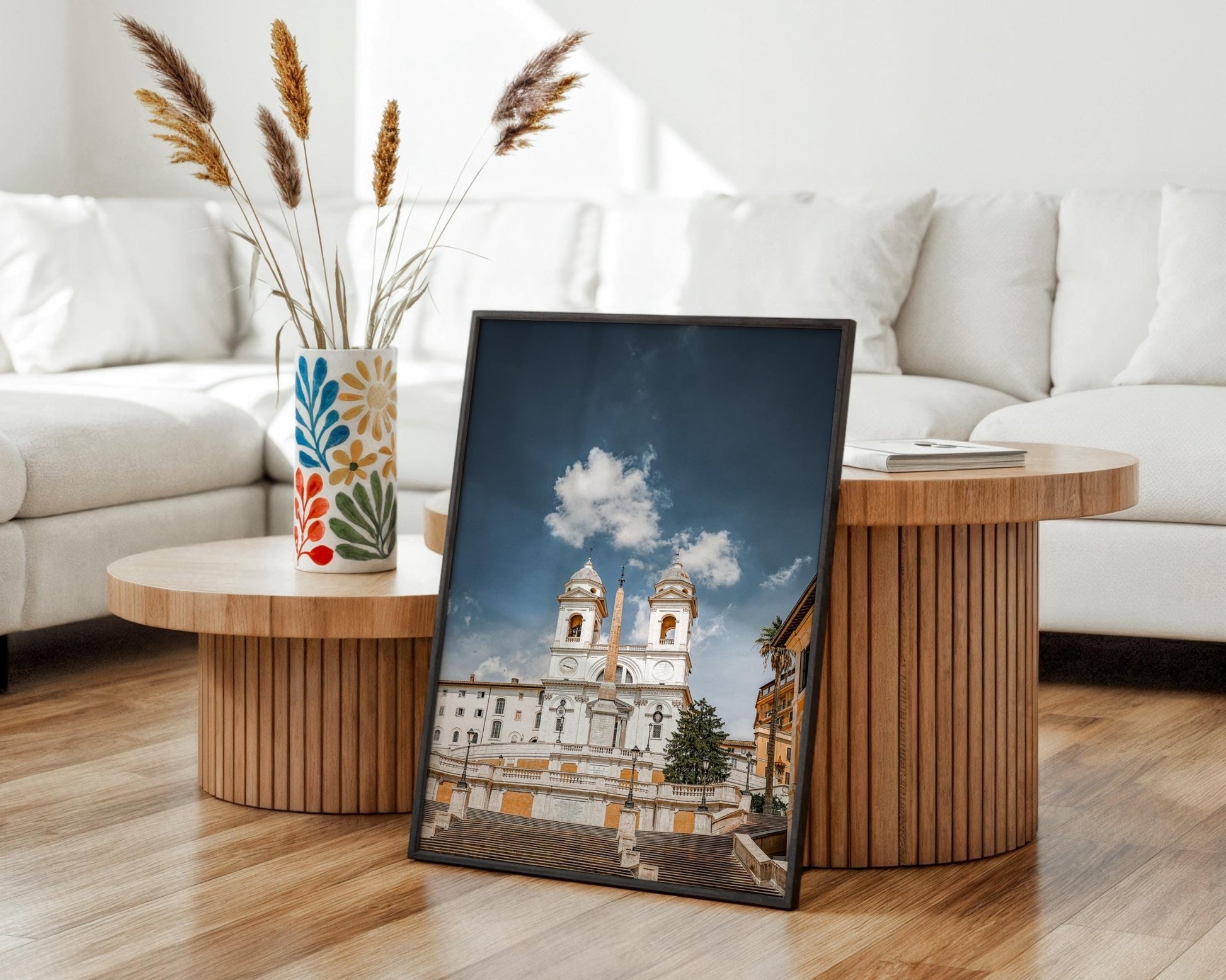 Spanish Steps Rome Print – Italy Travel Photo | Trinita Dei Monti Art Wall Decor - Hasan Akbas Fine Art