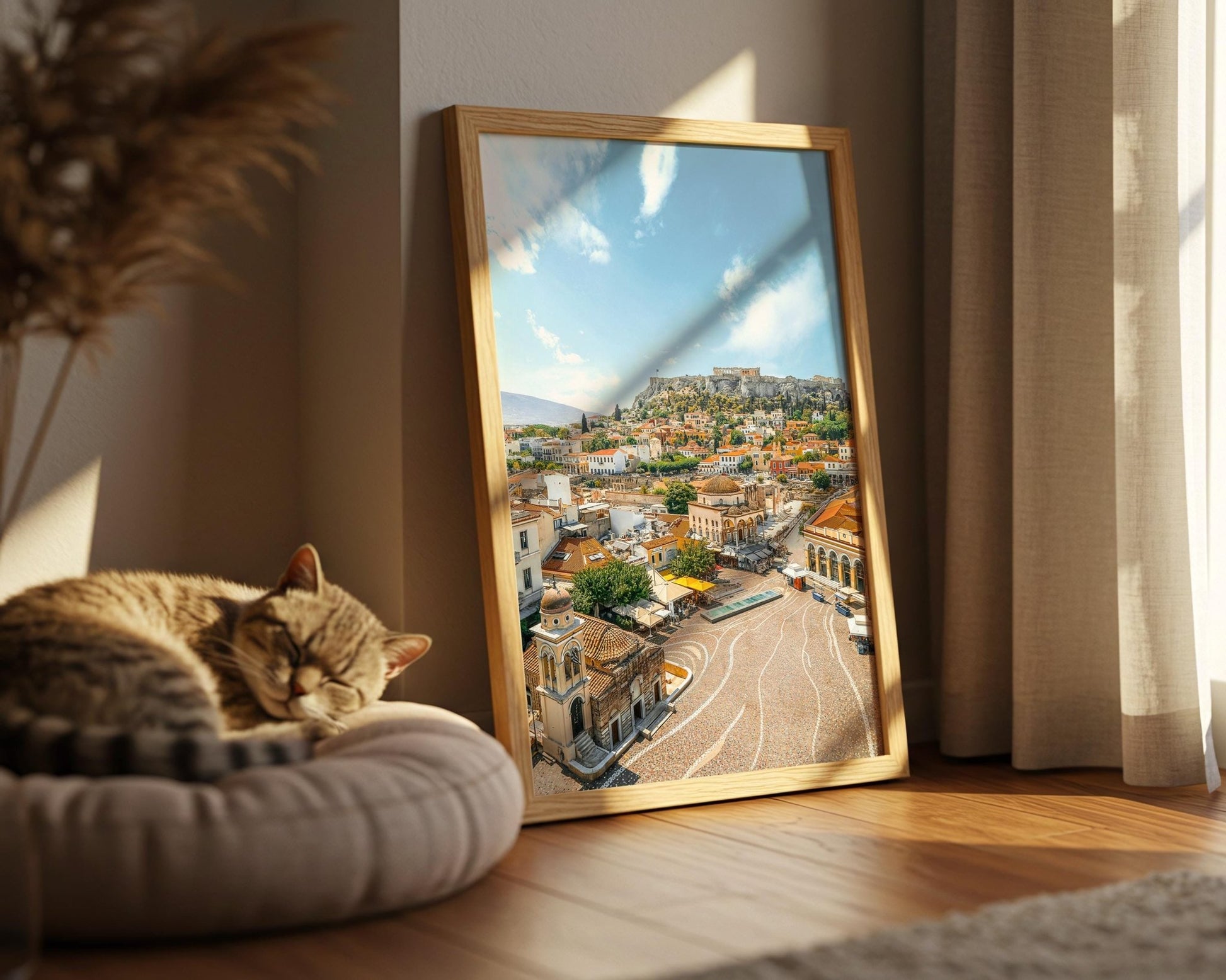 Athens Greece Wall Art – Acropolis Parthenon Print | Mediterranean Cityscape Decor - Hasan Akbas Fine Art