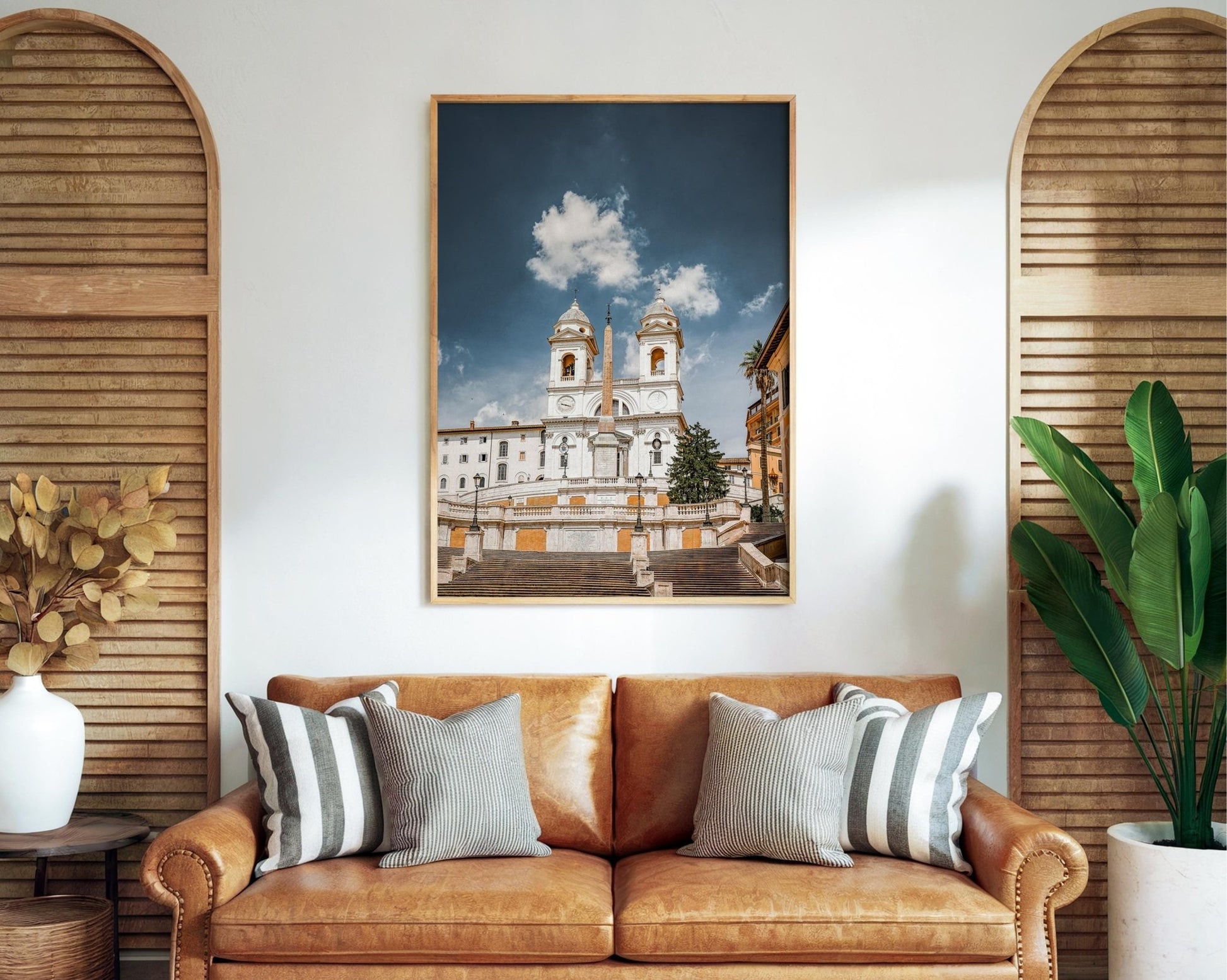 Spanish Steps Rome Print – Italy Travel Photo | Trinita Dei Monti Art Wall Decor - Hasan Akbas Fine Art