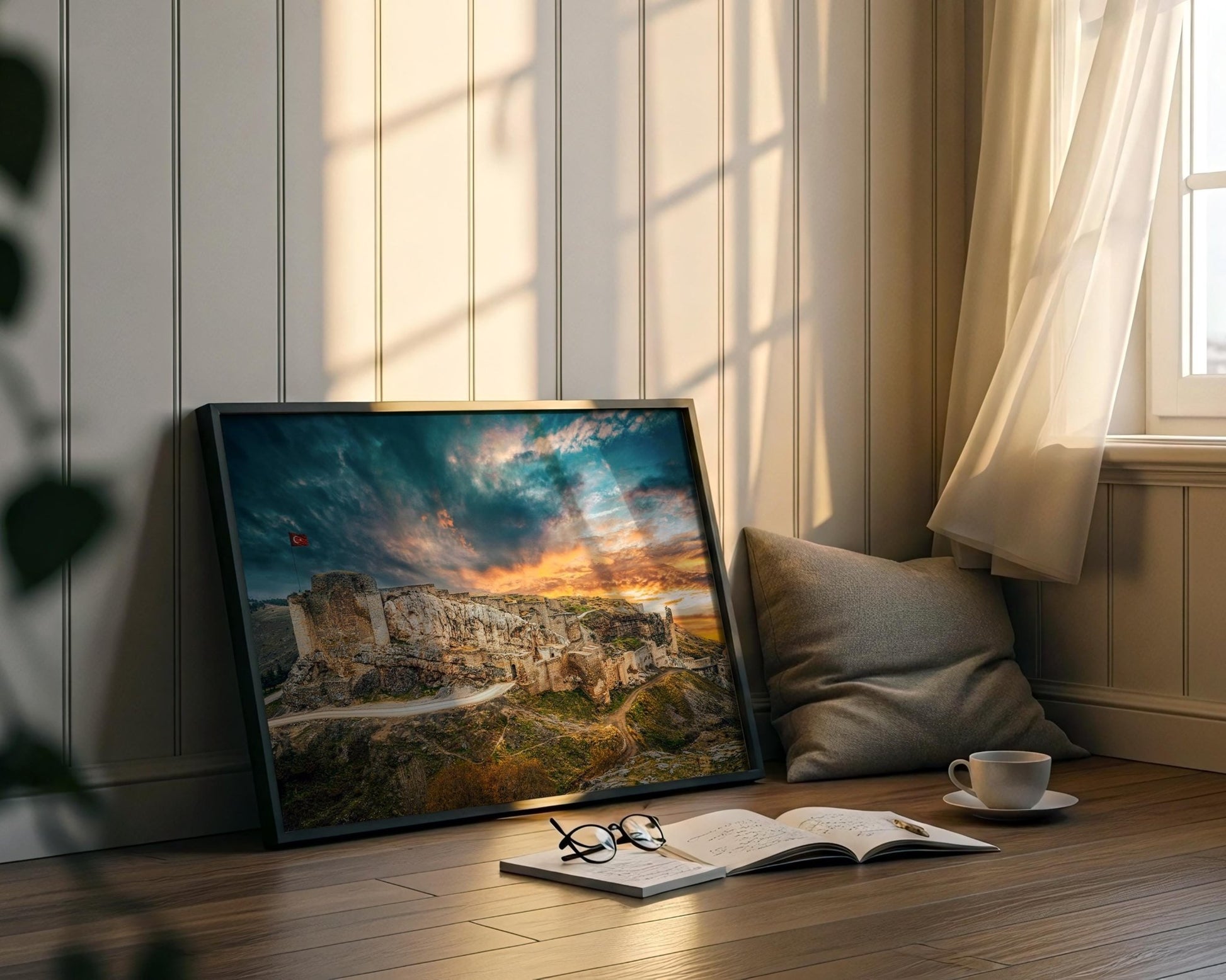 Harput Castle Wall Art | Historic Fortress Photo & Turkish Home Decor | Museum Quality Print - Hasan Akbas Fine Art