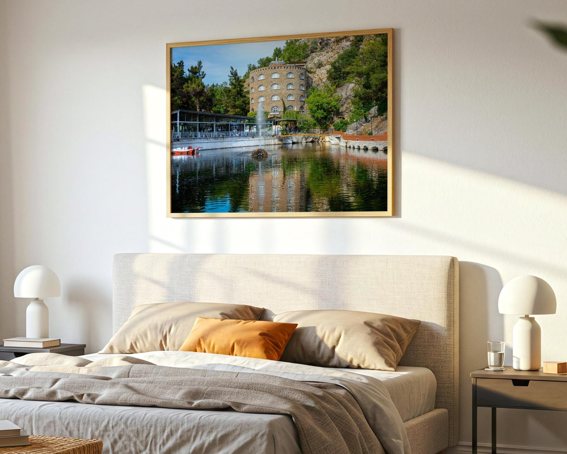 Dinar Sucikan Park Wall Art - Afyonkarahisar Landscape Print | Museum Quality Giclée - Hasan Akbas Fine Art