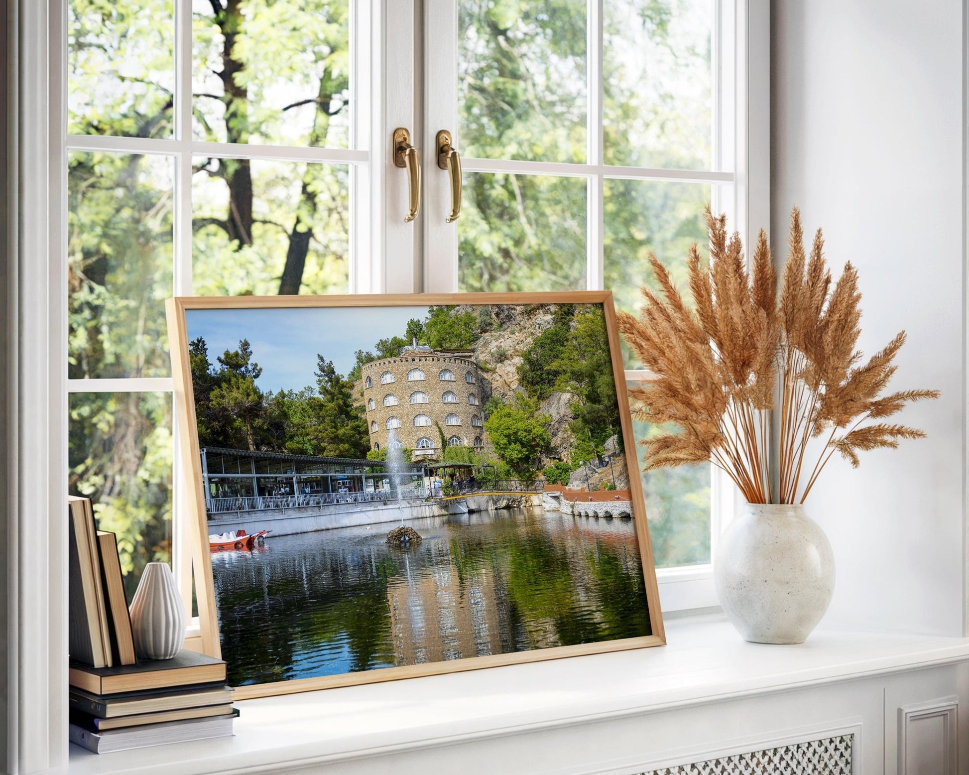 Dinar Sucikan Park Wall Art - Afyonkarahisar Landscape Print | Museum Quality Giclée - Hasan Akbas Fine Art