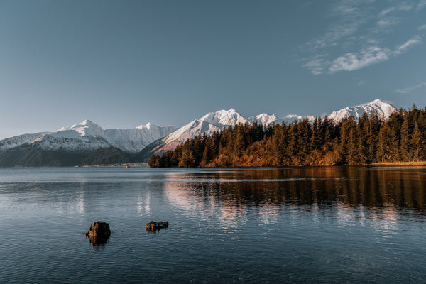 Seward harbor and Resurrection Bay, Alaska